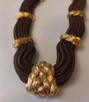 Vintage signed Ron Rizzo necklace